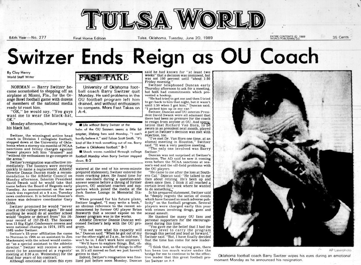 Barry Switzer